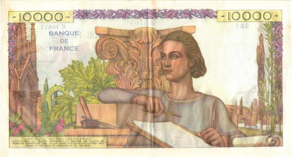 10000 Francs Génie Français