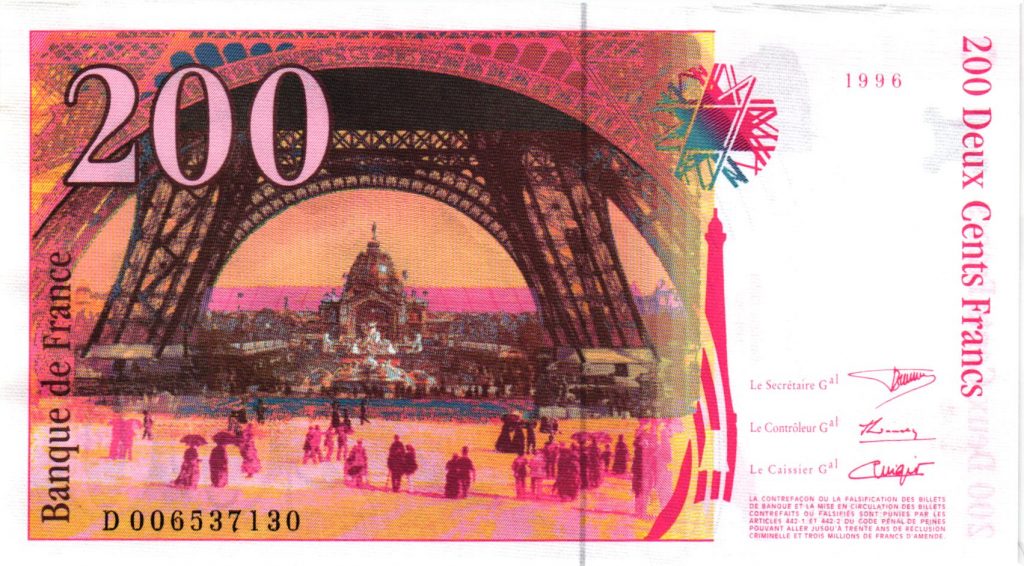 200 Francs Eiffel