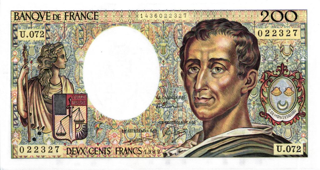 200 Francs Montesquieu