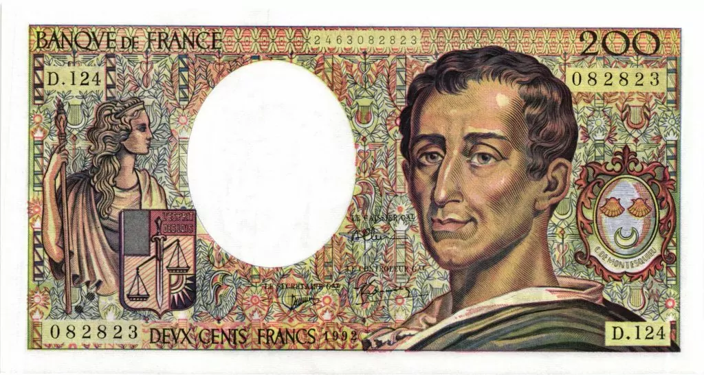 200 Francs Montesquieu