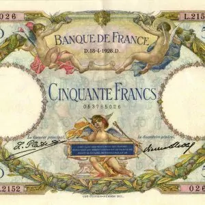 50 Francs Luc Olivier Merson