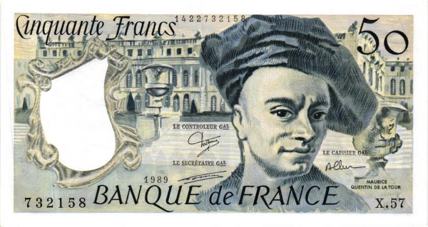 50 Francs Quentin de La Tour