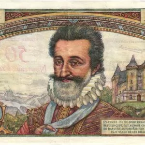 50 NF sur 5000 Francs Henri IV