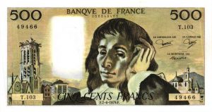 500 Francs Pascal