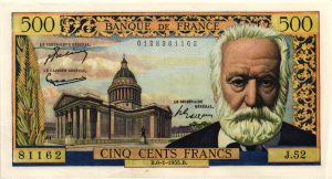 500 Francs Victor Hugo