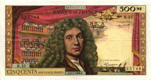 500 Nouveaux Francs Molière