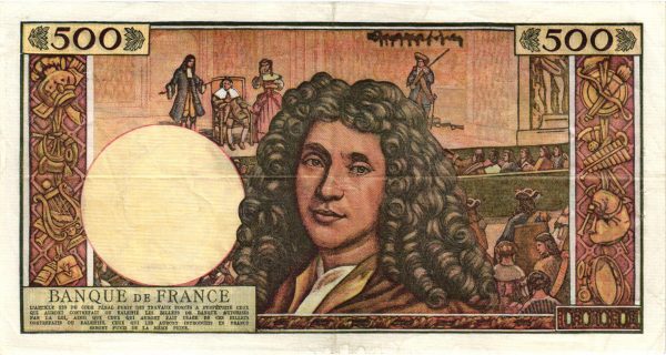 500 Nouveaux Francs Molière