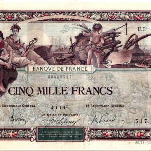 5000 Francs Flameng