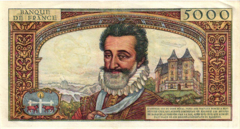 5000 Francs Henri IV