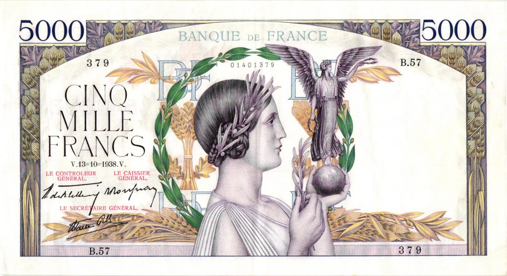 5000 Francs Victoire Modifié