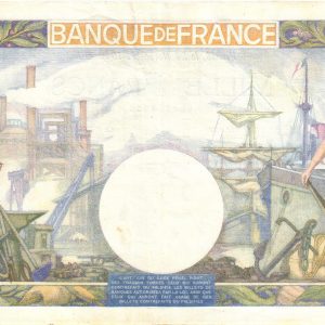 Verso 1000 Francs Commerce et Industrie