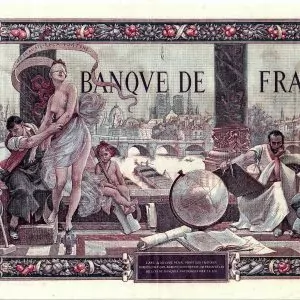 Verso 5000 Francs Flameng