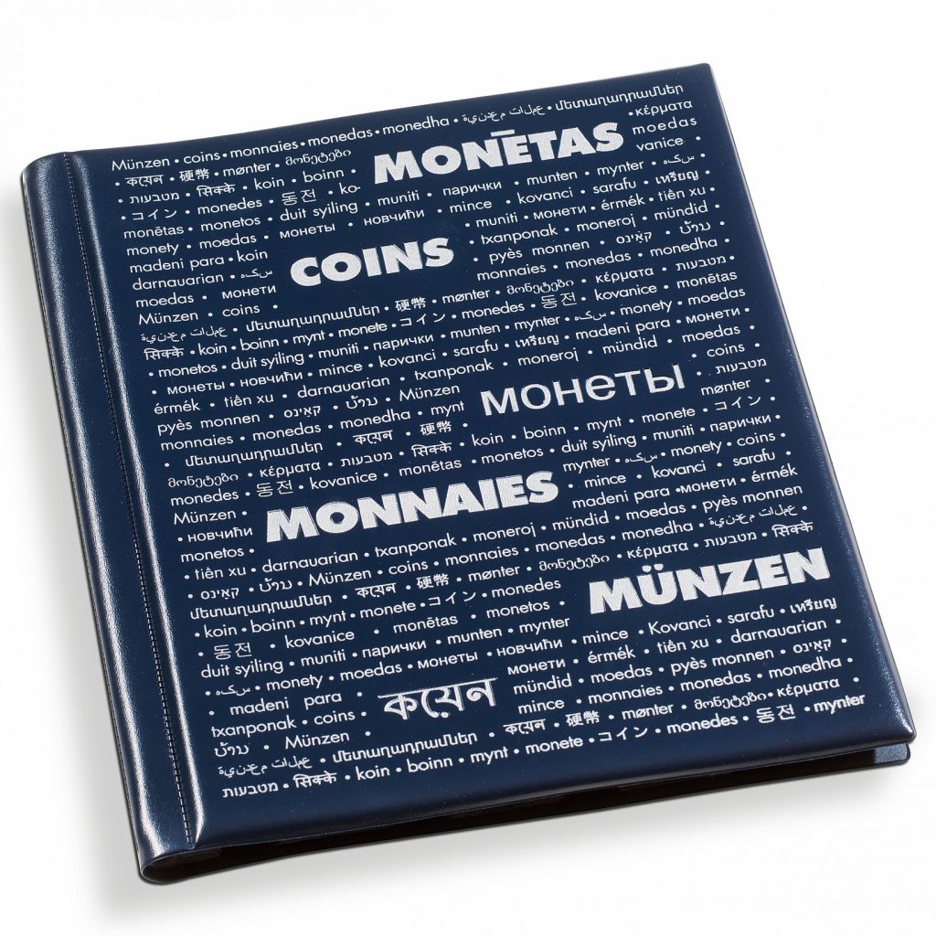 Album pour 200 monnaies sous cadre carton