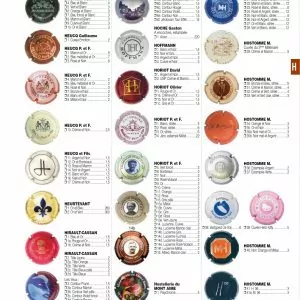 14 ème Répertoire des plaques de muselets du champagne