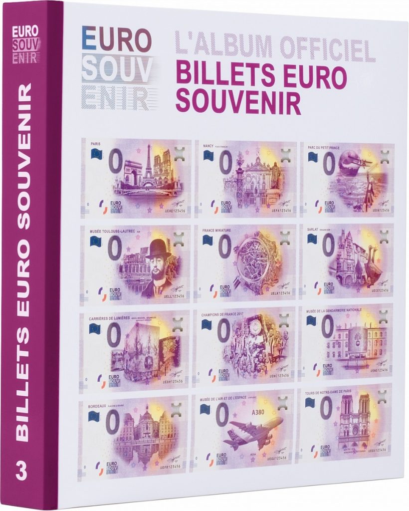 Album pour billets euro souvenir tome 3