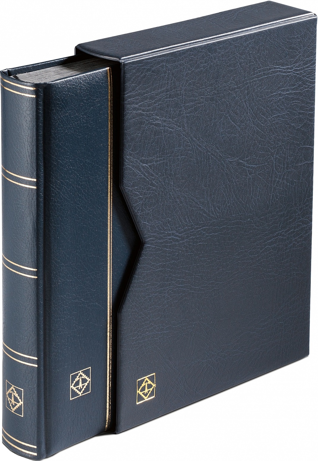 ALBUM TIMBRES BASIC 32 PAGES bleu 337308