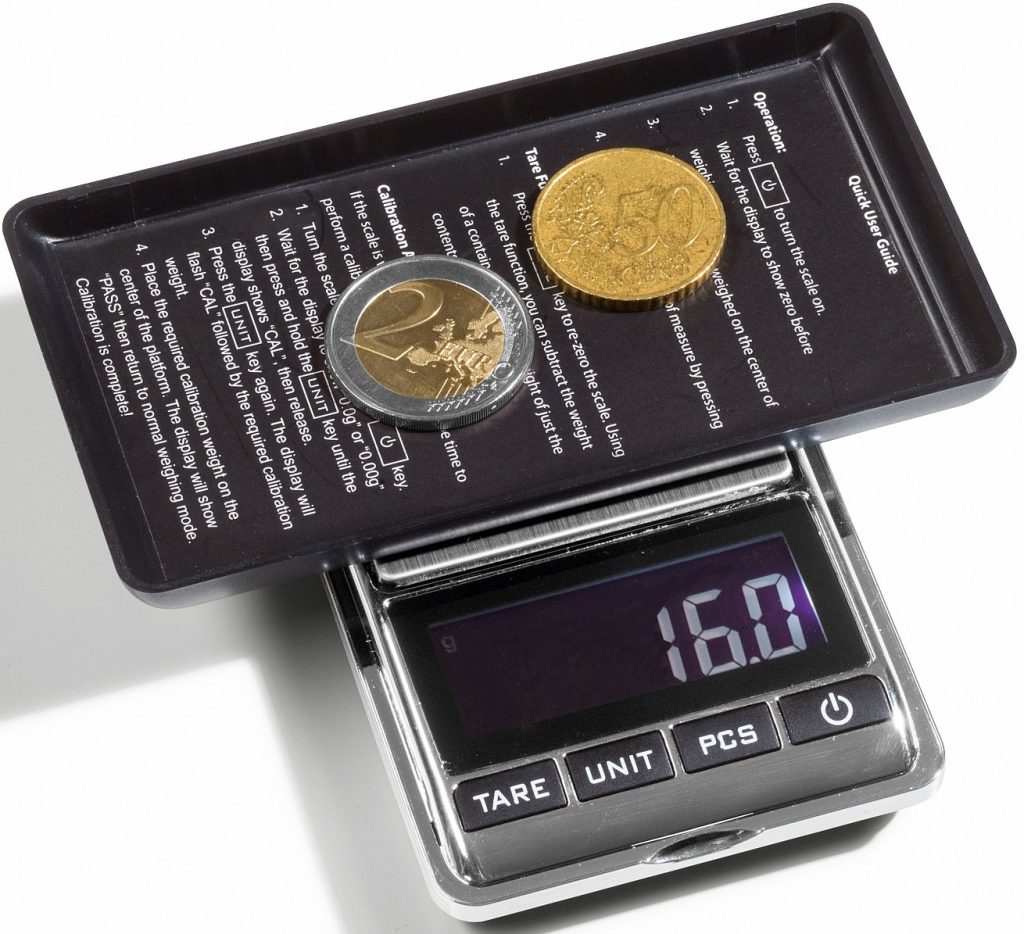 Balance numismatique pour pièces