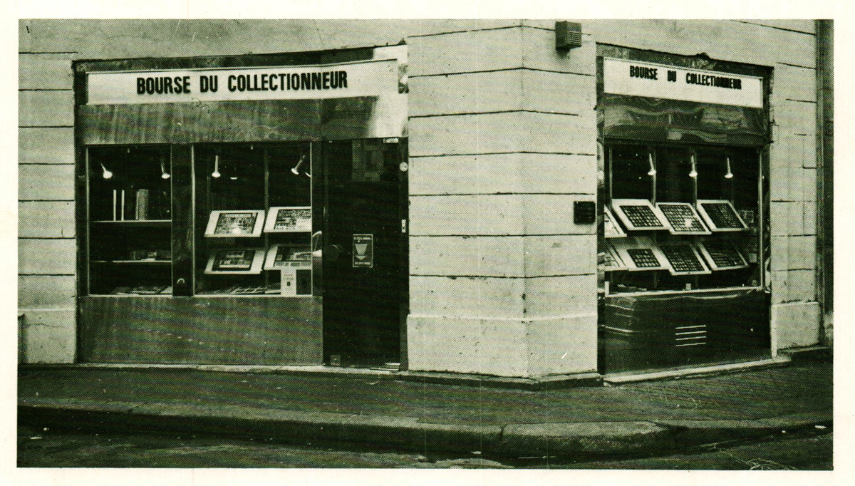 Boutique numismatique de la BOURSE DU COLLECTIONNEUR à Paris