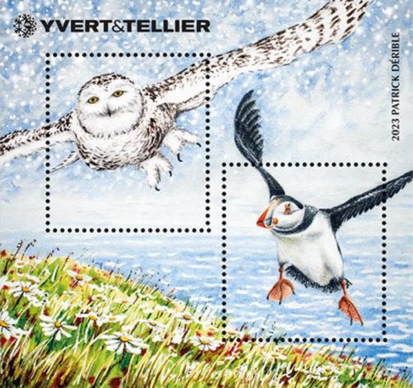 Catalogue Yvert et Tellier timbres de France 2023 – Le bloc signé Patrick Derible