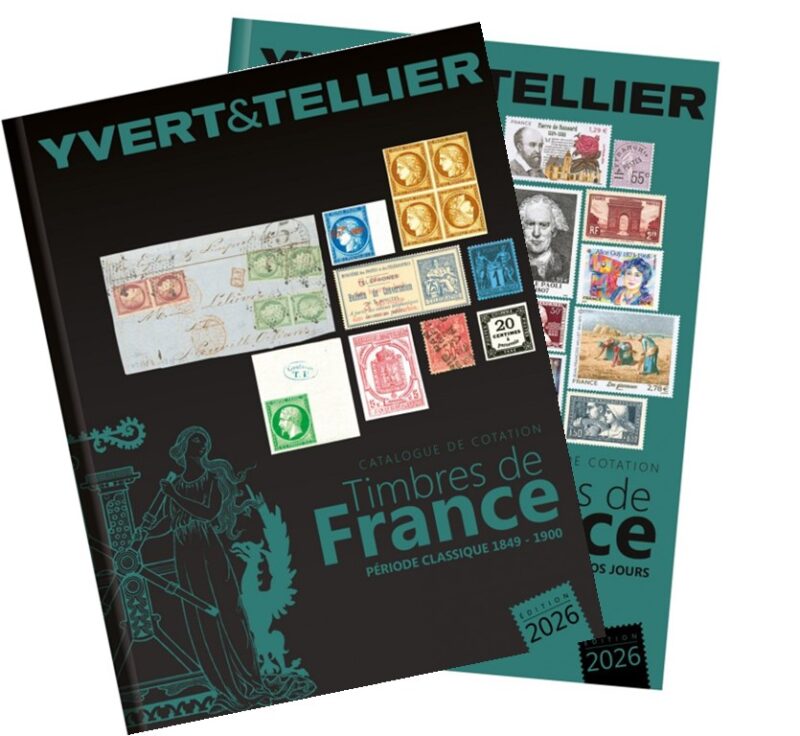 Catalogue timbres de France 2026