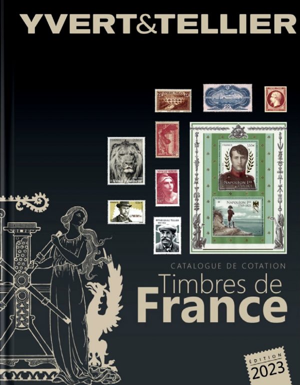 Catalogue timbres de France Yvert et Tellier 2023