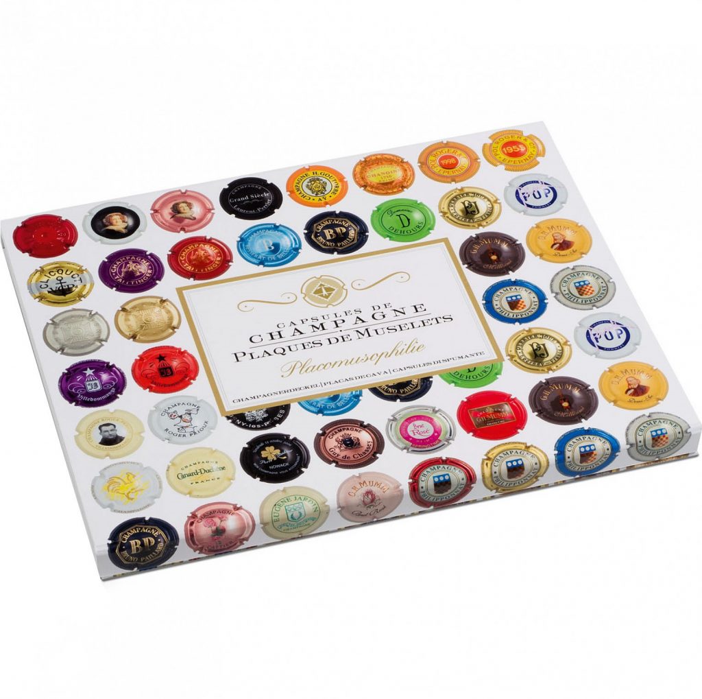 Coffret pour plaques de muselet de champagne