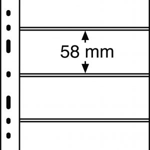 Feuilles timbres 4 bandes