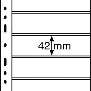 Feuilles timbres 5 bandes