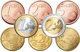 Euro, les pièces de monnaie – Média LAROUSSE