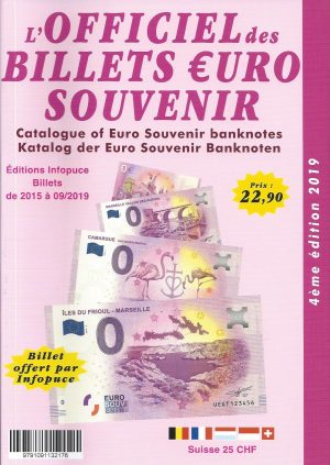 Officiel des billets euro souvenir 2019