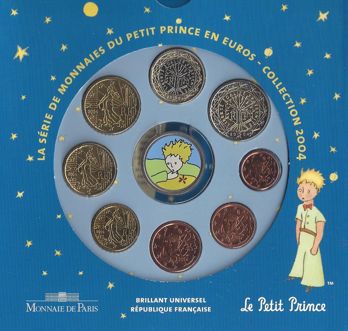 Série Brillant Universel euro Petit Prince 2004