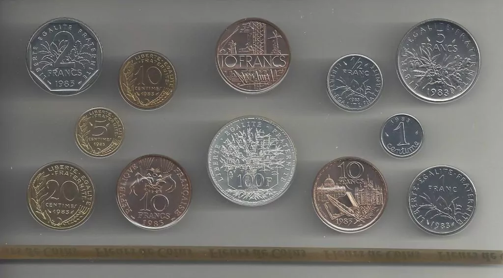 Série Fleur de coins 1983