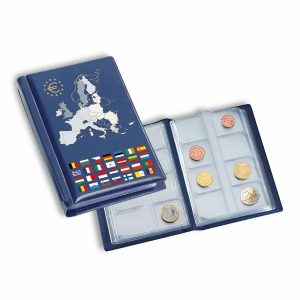 Album de poche pour 12 séries complètes d'euro