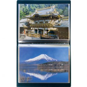 album de poche pour cartes postales de collection