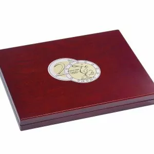 Coffret numismatique 2 euro sous capsules