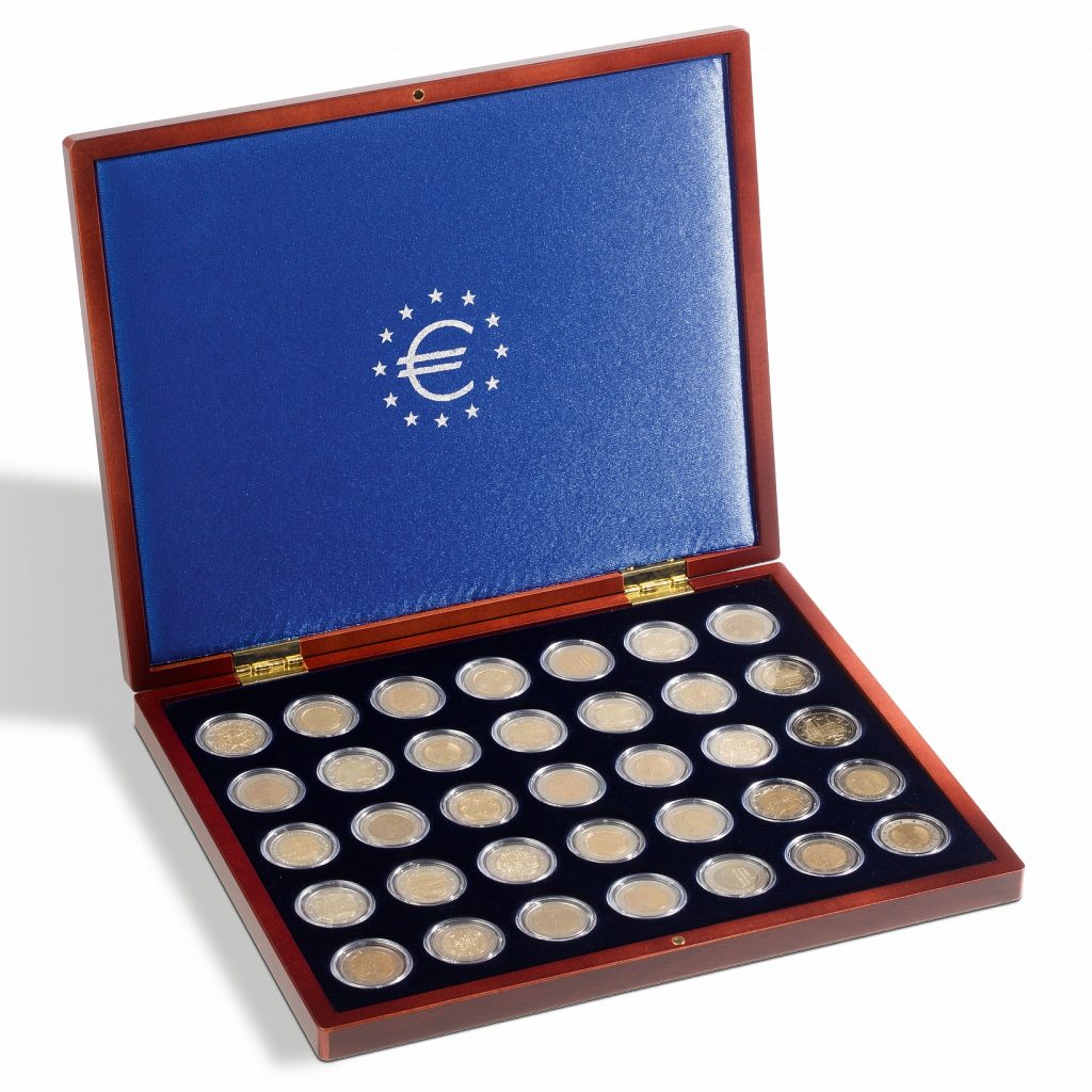 Coffret numismatique pour 2 euro