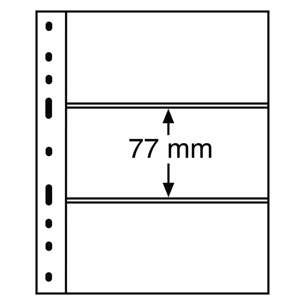 Feuilles billet 3 cases