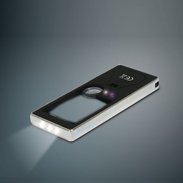 Loupe lumineuse pour monnaies