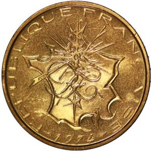 10 Francs Mathieu ESSAI 1974