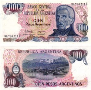 Billet de collection Argentine