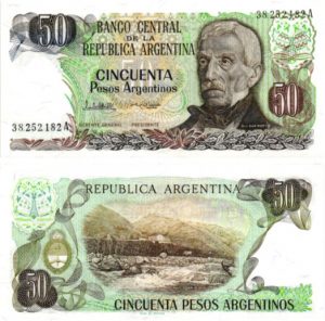 Billet de collection Argentine