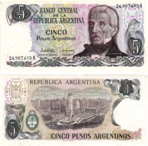 Billet de collection Argentine