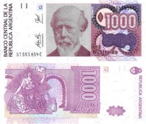 Billet de collection Argentine