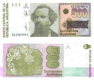 Billet de collection Argentine