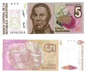 Billet de collection Argentine
