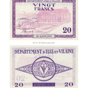 Catalogue des Billets d’Urgence de 1940