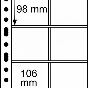 Feuilles toutes collections 6 cases 98x106 sous bocks