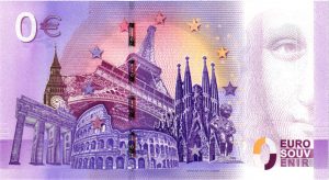 Verso billet touristique de 0 euro