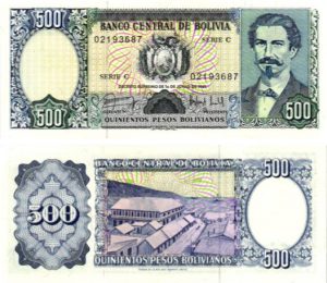 Billet de collection Bolivie