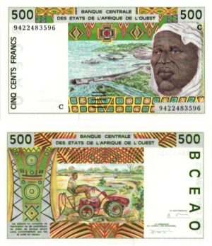 Billet de collection Burkina Faso